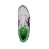 ASICS_Men's Gel Gully-5 White, Black and Green Cricket Shoes - 11 UK