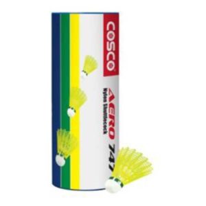 Cosco 747 Badminton Shuttlecocks Green Cap