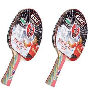 GKI Kung Fu DX Table Tennis Racquet (Pack of 2)
