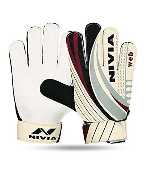 Nivia 897-L Web Goalkeeper Gloves