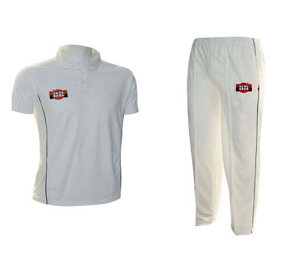SS Super Half Sleeve Cricket Dress Set Combo (Set of T-Shirt and Trousers) - Medium