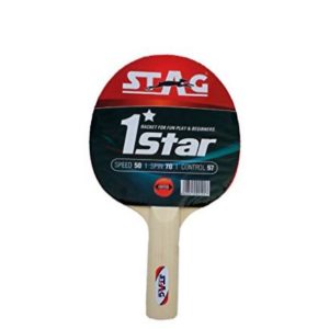 Stag 1 Star Table Tennis Racquet_FRONT