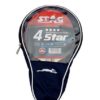 Stag 4 Star Table Tennis Racquet (Multicolor)_WITH COVER