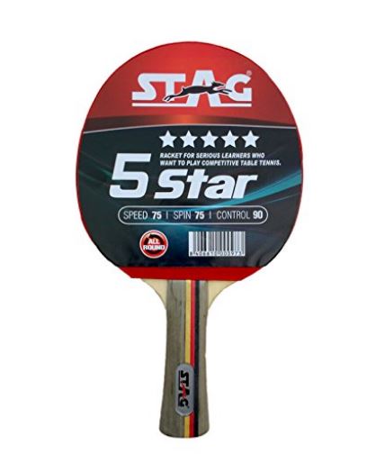 Stag 5 Star Table Tennis Racquet_front