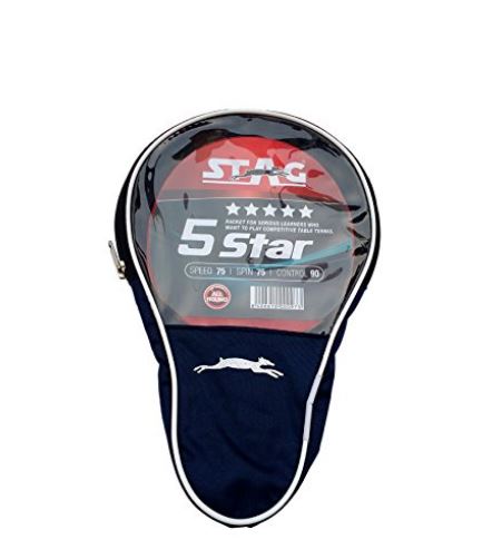 Stag 5 Star Table Tennis Racquet_with cover