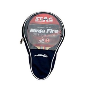 Stag Ninja Fire Table Tennis Racquet_WITH COVER