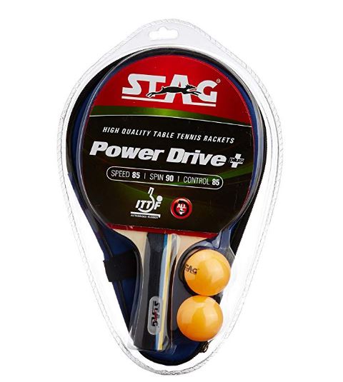 Stag Power Drive Plus Table Tennis Racquet_FRONT