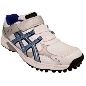 VIJAYANTI SHOES Men's White Sky Cricket Shoes - 8