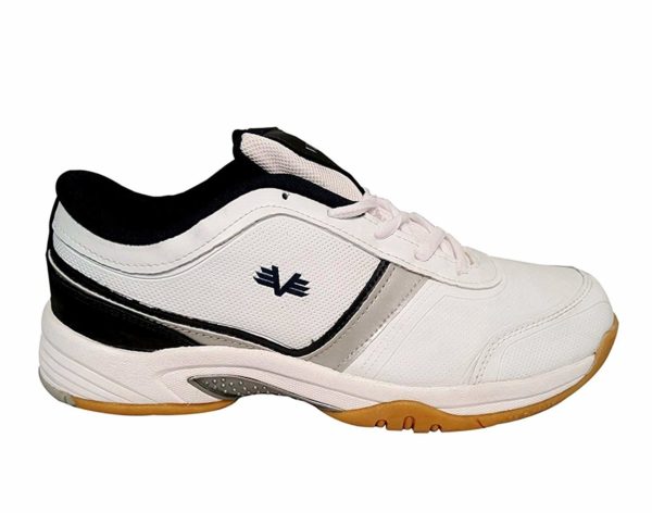 Vijayanti_B69_White_Badminton_Shoes