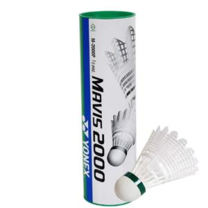 Yonex Mavis 2000 Green Cap Nylon Shuttlecock_WHITE