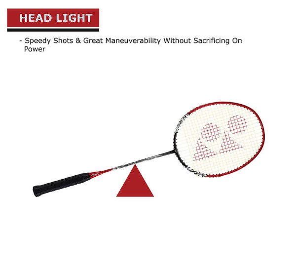 Yonex Nanoray 6000I G4-U Badminton Racquet_BlackRed 4