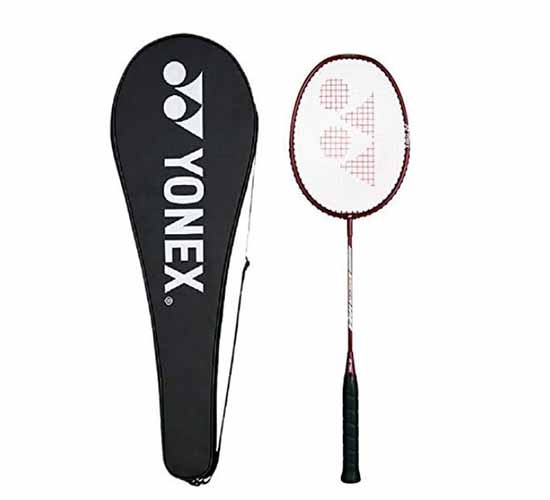 Yonex ZR 100 Aluminum Blend Badminton Racquet with Full Cover (Cherry)