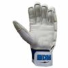 BDM Dynamic Super Cricket Batting Gloves White and Blue