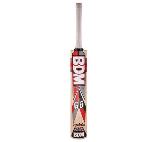 BDM G6 English Willow Cricket Bat, Short Handle