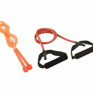 Cosco Exercise Combo of Heavy Toning Tube & Speedy - Orange Jump Rope