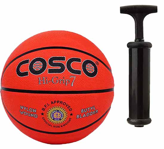 Cosco Hi-Grip Basket Balls handpump