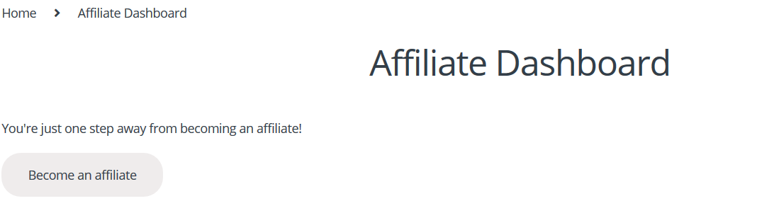 Become Affiliate