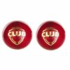 SG Club Leather Cricket Ball Red