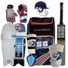 SS Kashmir Willow Cricket Full Kit with Helmet