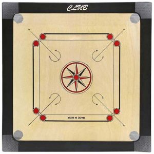 WillCraft Club Wooden Carrom Board 32X32 inches