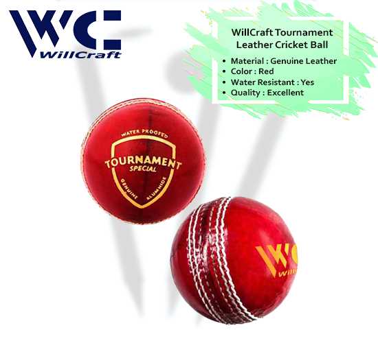 WillCraft Tournament Ball_red_cover image