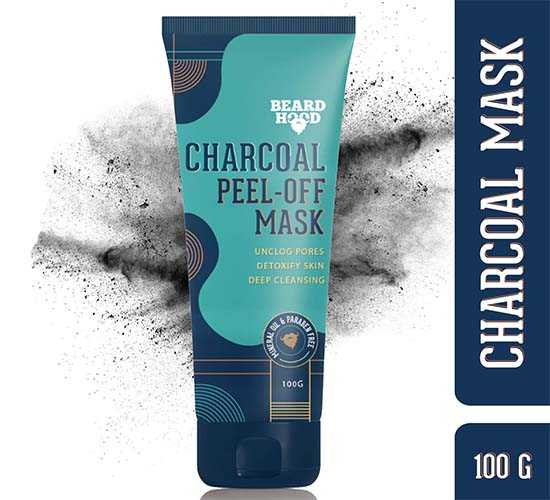 Beardhood Charcoal Peel-Off Mask, 100g