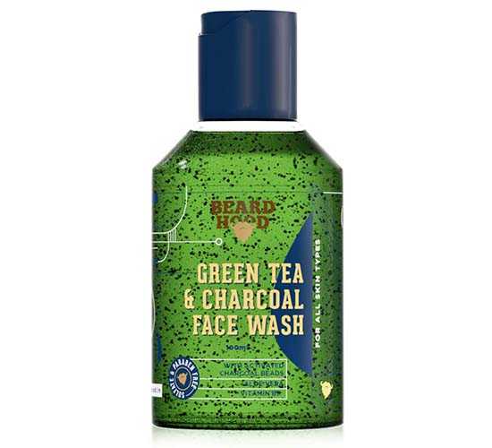 Beardhood Green Tea & Charcoal Face Wash