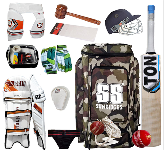 SS English Willow Cricket Kit - Big Value Shop