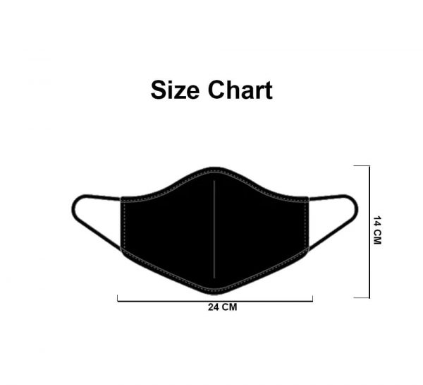 3 Ply Cotton Face Mask_Size Chart