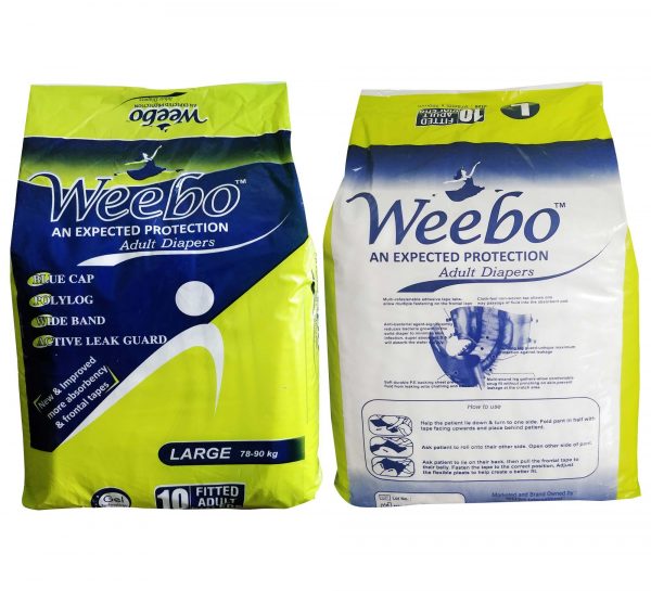 Weebo Adult Diaper_L Both