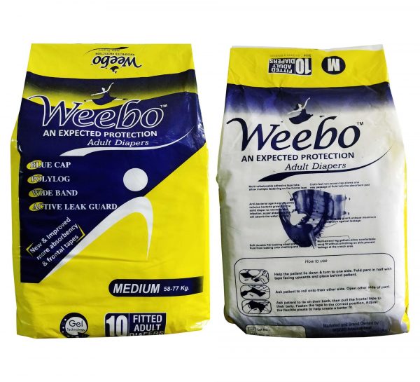Weebo Adult Diaper_M Both