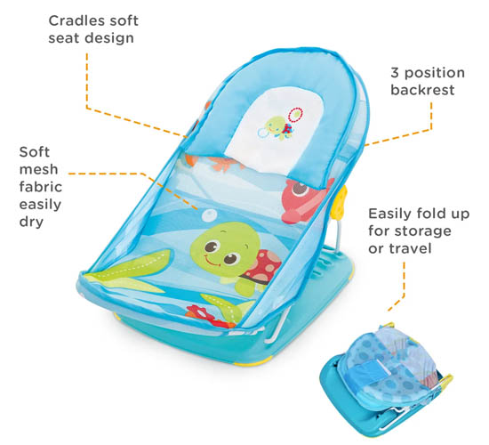 Mastela Deluxe Baby Bather  Age Group 0M+ - Big Value Shop