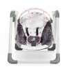 Mastela Deluxe Musical Portable Baby Swing_PINK