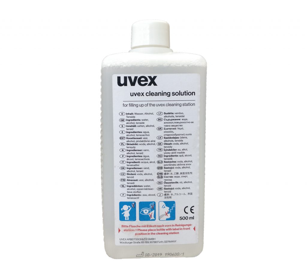 UVEX Cleaning Fluid Suitable For All UVEX Safety Spectacles Big Value Shop