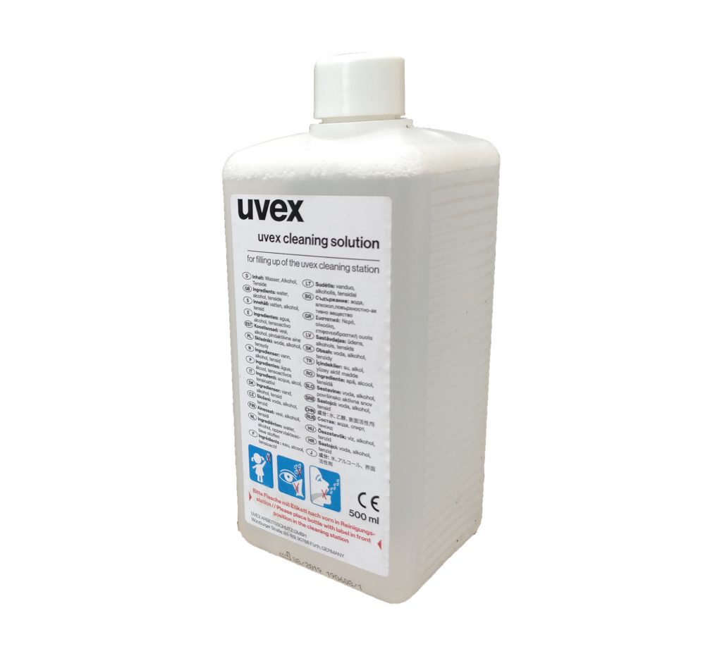 UVEX Cleaning Fluid Suitable For All UVEX Safety Spectacles Big Value Shop