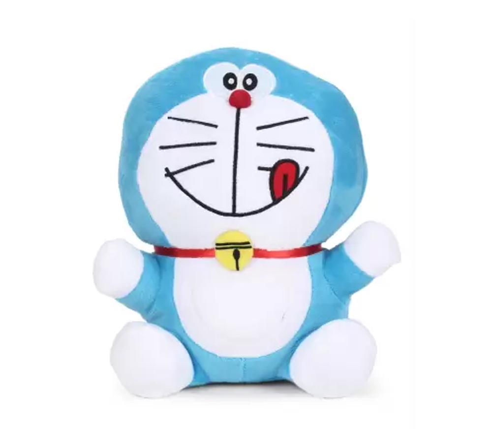 Download Doreamon Plush Smiling With Tongue Out Toy | Age Group 9+ Months - Big Value Shop