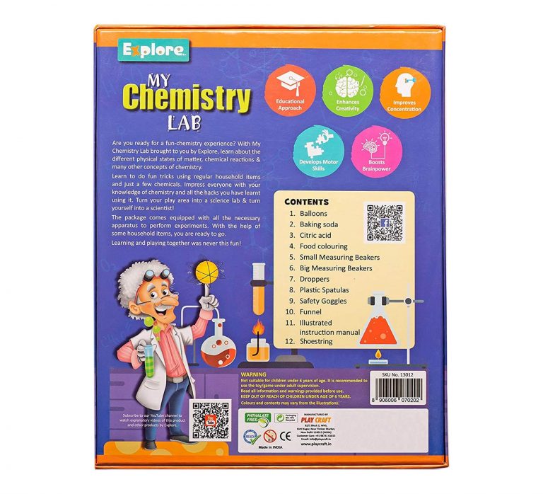 Explore My Chemistry Lab Stem Learning While Playing Age Group 6