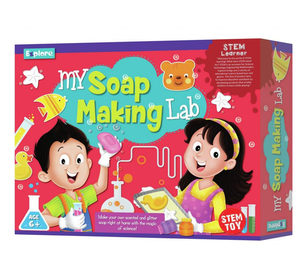 Explore My Soap Making Lab Stem Learning While Playing Age Group 6
