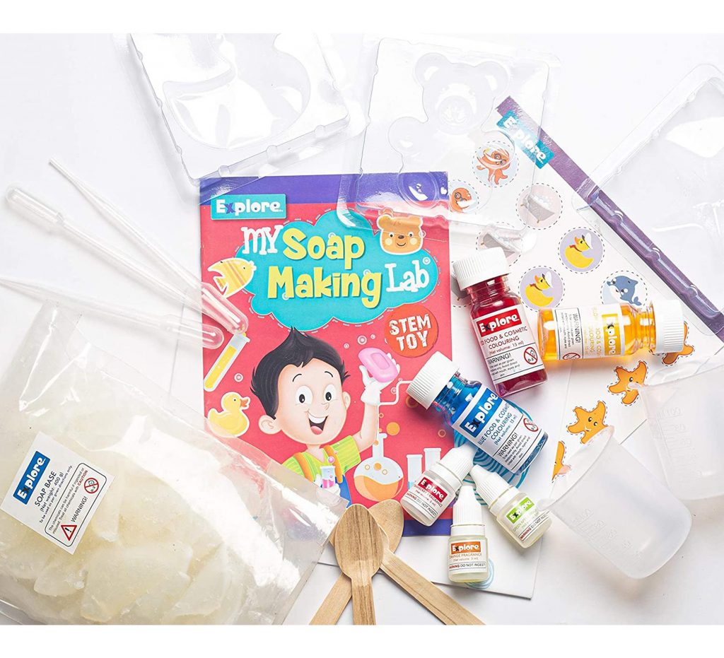 Explore My Soap Making Lab Stem Learning While Playing Age Group 6