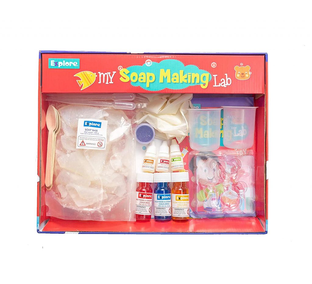 Explore My Soap Making Lab Stem Learning While Playing Age Group 6