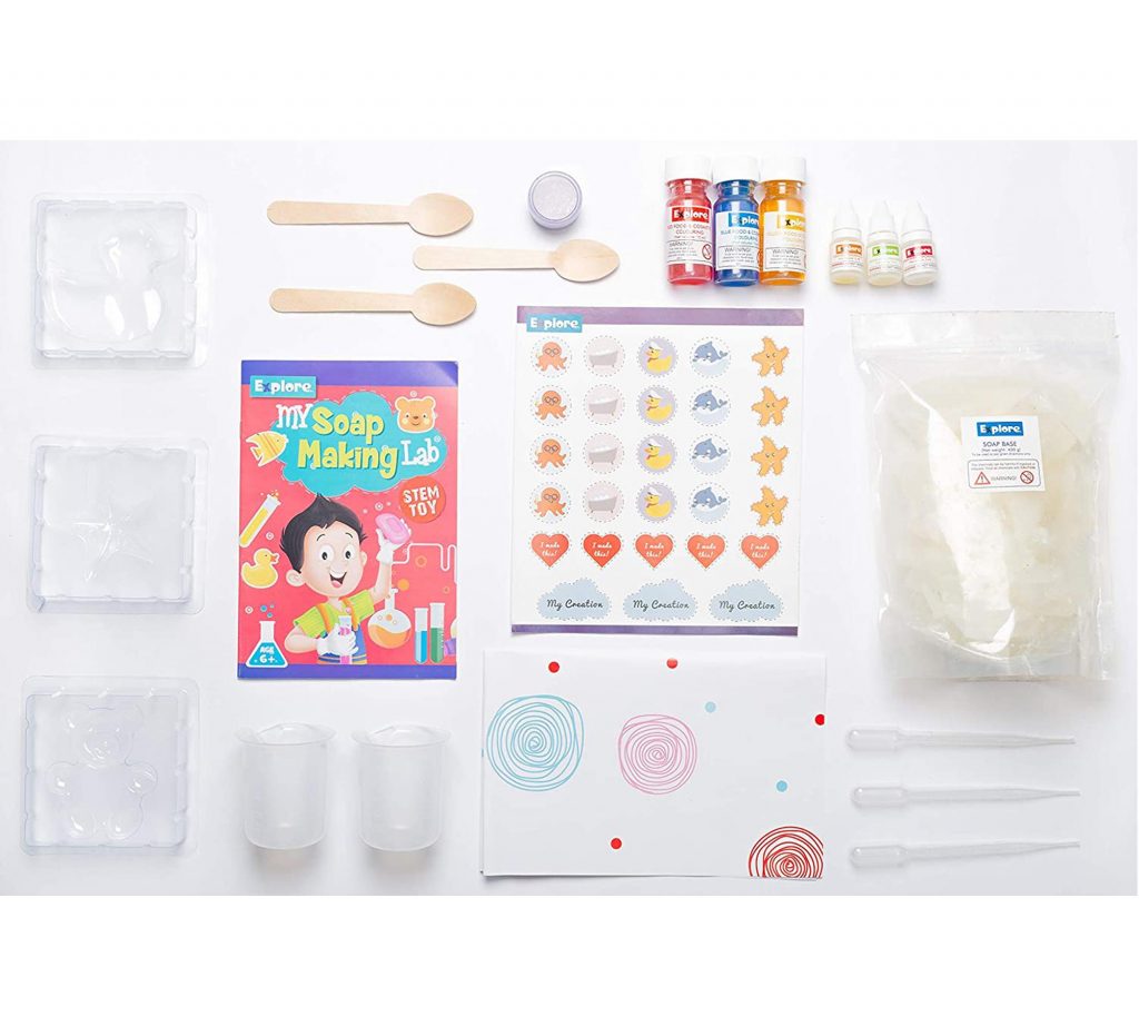 Explore My Soap Making Lab Stem Learning While Playing Age Group 6