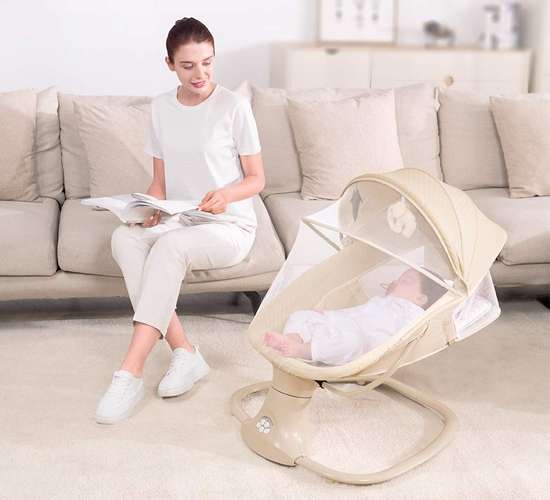 Mastela 3-in-1 Deluxe Multi-Functional Bassinet