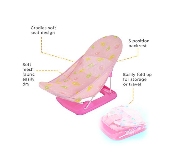 Mastela Baby Bath Seat_pink 2