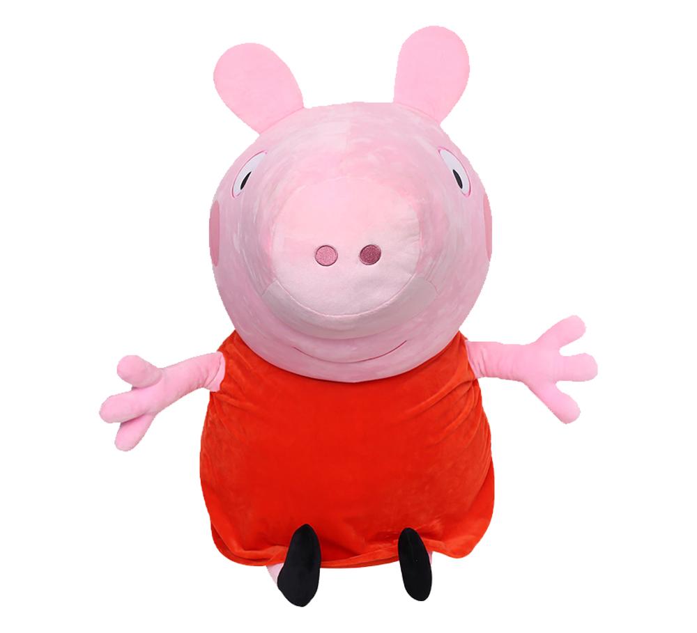 big peppa pig soft toy