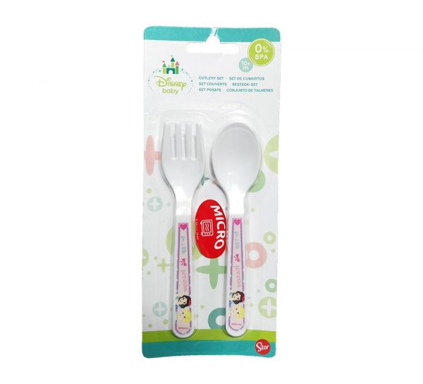 Stor PP Cutlery Baby Set Little Princess 2Pcs_cover