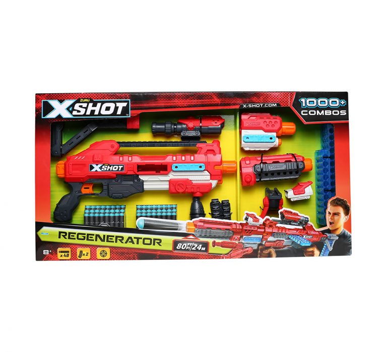 XShot Clip Blaster Regenerator 48 Darts 10Darts Capacity Clip & 1000+ Combination Big