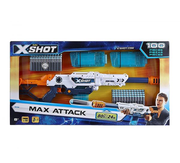 X Shot Clip Dart Blaster Gun_2