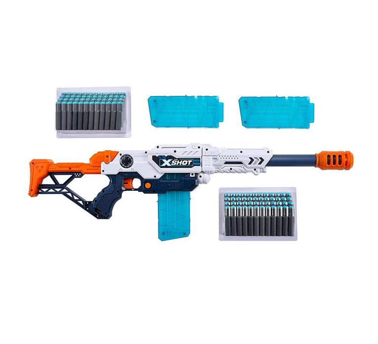 XShot 100 Pieces Clip Value Pack XShot Clip Blaster Large Max Attack Value Pack 3 Clips 96