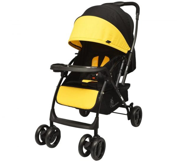 R for Rabbit Cuppy Cake Grand Stroller_Yellow cover