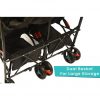 R for Rabbit Ginny & Johnny Twin Stroller_BlueBlack 4